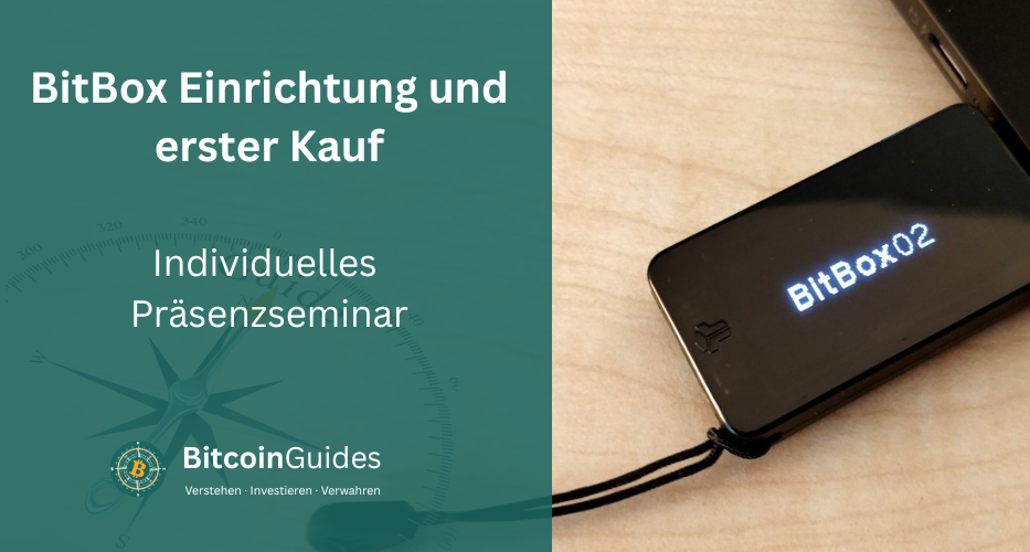 BitBox-Einrichtung und erster Kauf (Individuelles Präsenzseminar Mannheim und Umgebung)