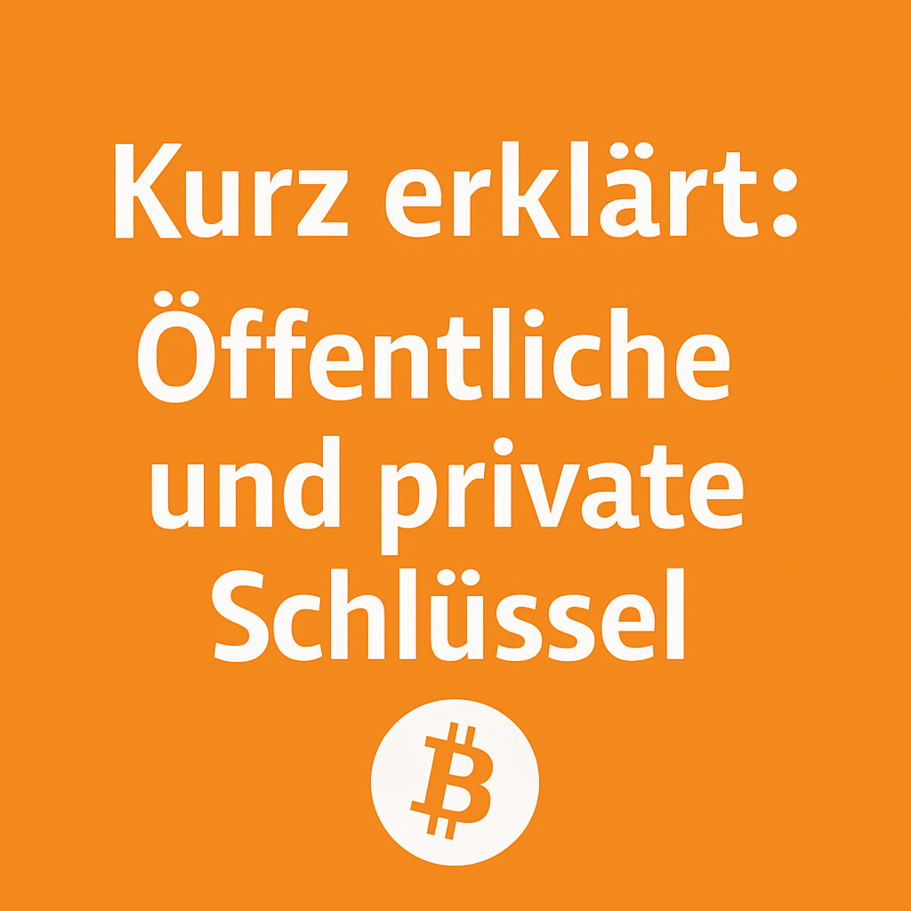Kurz erklärt: Öffentliche und private Schlüssel