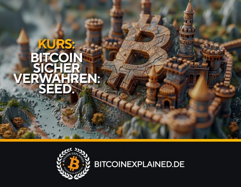 Sichere Verwahrung von Bitcoin