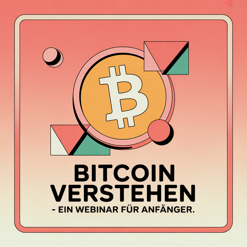 Bitcoin verstehen – Ein Webinar für Anfänger am 09.10.25 um 18 Uhr