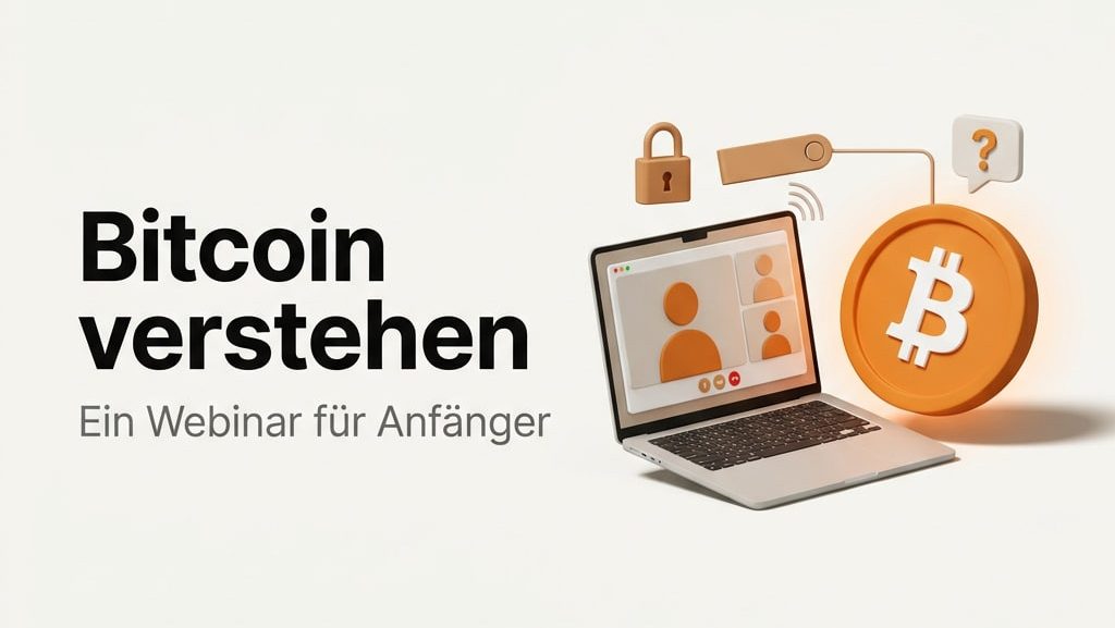 Bitcoin verstehen – Ein Webinar für Anfänger
